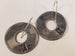Textured Silver Earrings