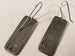 Textured Silver Earrings