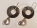Textured Silver Earrings